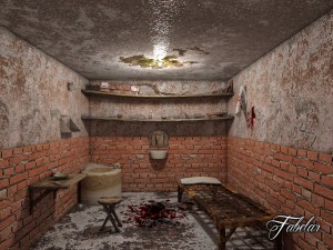 prison cell Modello 3D