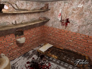 prison cell 3D Model