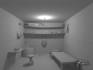 prison cell 3D Model