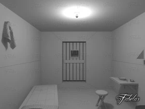 prison cell 3D Model