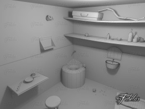 prison cell 3D Model