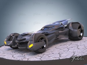 bat vehicle 01 3D Model