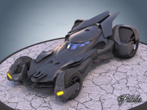 bat vehicle 01 3D Модель