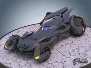 bat vehicle 01 3D Model