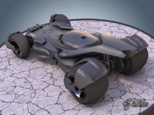bat vehicle 01 3D Модель