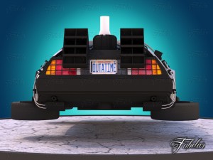 delorean - back to the future 3D Modell
