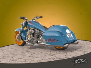 motorcycle 01 3D Model