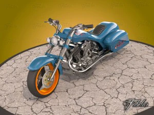 motorcycle 01 3D Model