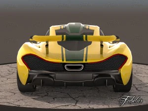 Mclaren p1 3D Model