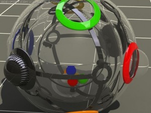 rubiks 360 3D 모델
