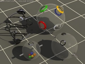 rubiks 360 standard materials 3D Модель