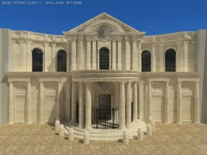 &egrave; maria della pace Modello 3D