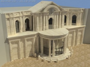 s maria della pace 3D Modell