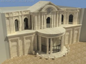 &egrave; maria della pace Modello 3D