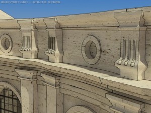 s maria della pace 3D Modell