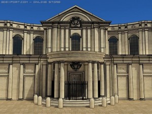 s maria della pace 3D Modell
