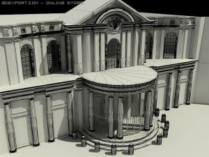 s maria della pace 3D Modell