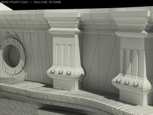 s maria della pace 3D Modell