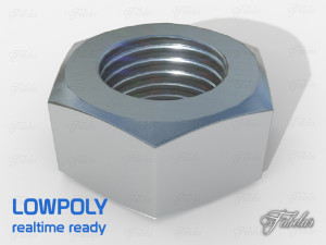bolt lowpoly 3D Модель