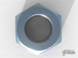 bolt lowpoly 3Dモデル