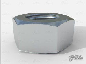 bolt lowpoly 3Dモデル