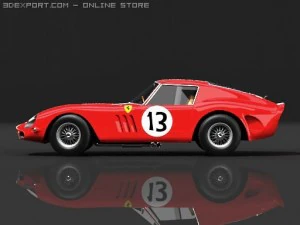 ferrari 250 gto 1963 std mat Model 3D