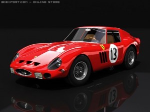 ferrari 250 gto 1963 std mat 3D मॉडल