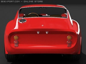 ferrari 250 gto 1963 std mat 3D मॉडल