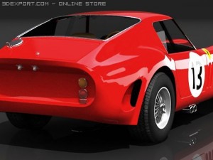 ferrari 250 gto 1963 std mat 3D मॉडल