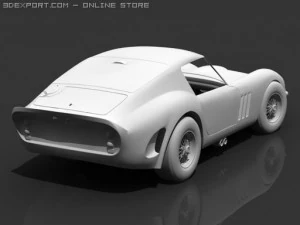 ferrari 250 gto 1963 std mat 3D Model