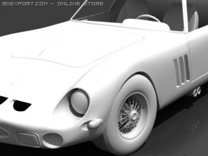 ferrari 250 gto 1963 std mat 3D मॉडल