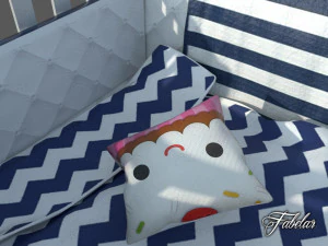 cot bed 3D Model