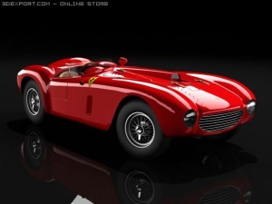 Ferrari 375 3D मॉडल