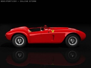 Ferrari 375 3D मॉडल