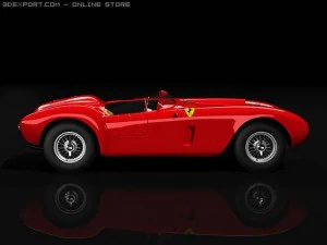 페라리 375 3D 모델