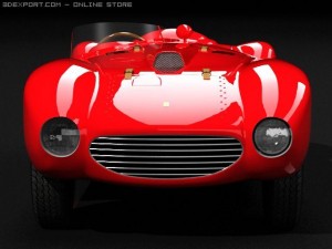 Ferrari 375 3D मॉडल