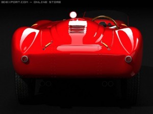 Ferrari 375 3D मॉडल