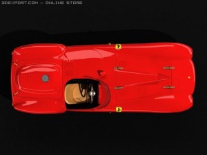 Ferrari 375 3D मॉडल