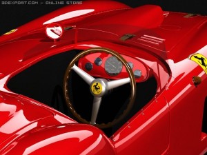 Ferrari 375 3D मॉडल