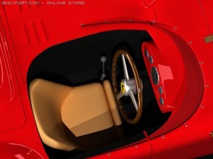 Ferrari 375 3D मॉडल
