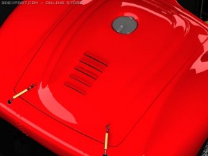 Ferrari 375 3D मॉडल