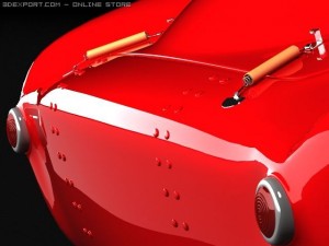Ferrari 375 3D मॉडल