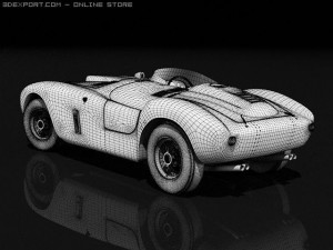 Ferrari 375 3D मॉडल
