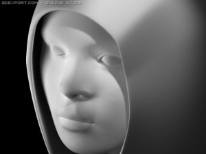 baby head Modelo 3D