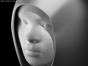 baby head 3D Model