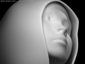 baby head Modelo 3D