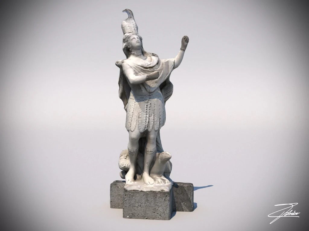 statue 1 3D Model .c4d .max .obj .3ds .fbx .stl .blend 