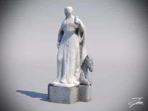 est&aacute;tua 2 Modelo 3D