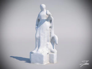 statue 2 3D Model