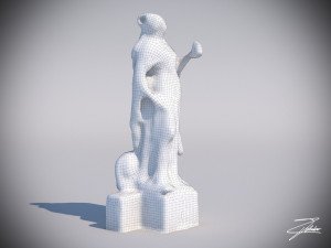 statue 2 3D 모델